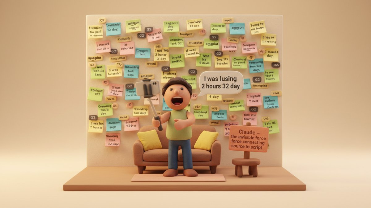 30 TikTok Scripts From G2 / Trustpilot / Amazon Reviews (Claude)