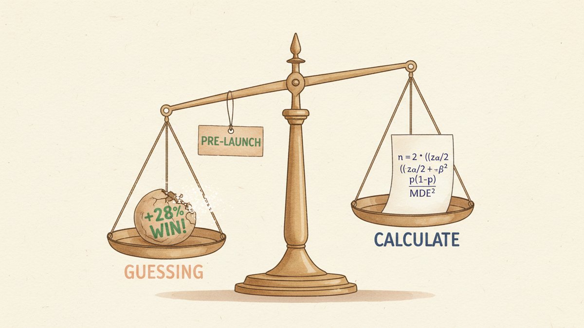 A/B Test Sample Size: Stop Guessing — The Exact Gemini Prompt I Use to Pre-Calculate Every Test
