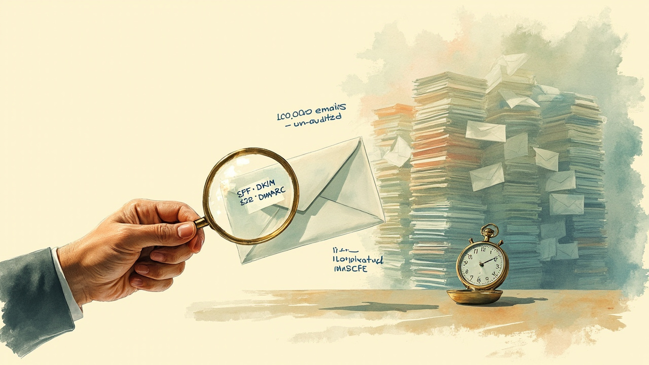 AI Email Deliverability Audit: Diagnose 10,000 Emails in 10 Minutes