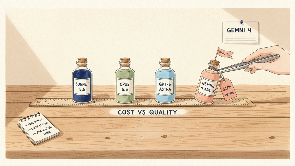 Gemini 4 Argon for Marketers: Where Google's New Flagship Fits in Your Stack (and the Routing Principle That Falls Out)