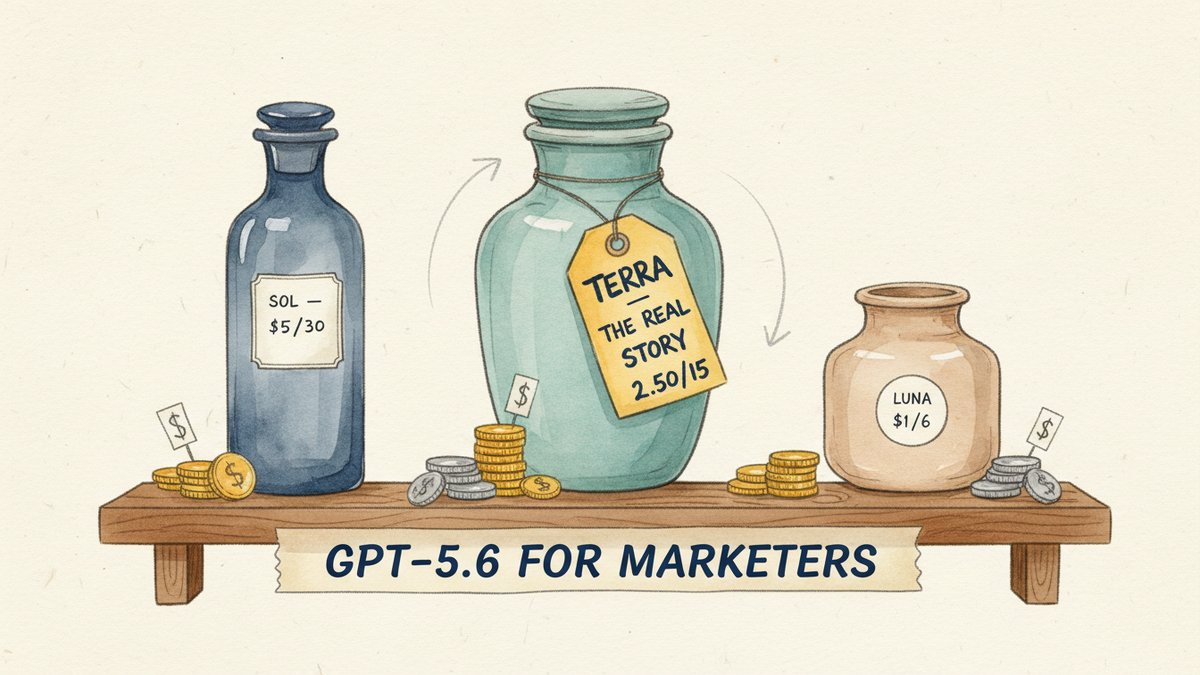 GPT-5.6 for Marketers: A Working Marketer's Pre-Release Field Notes (Sol, Terra, Luna — and What Each One Is Actually For)