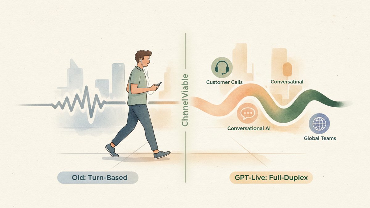GPT Live Dropped This Week. Here's What the Voice Model Shift Actually Means for Marketers.