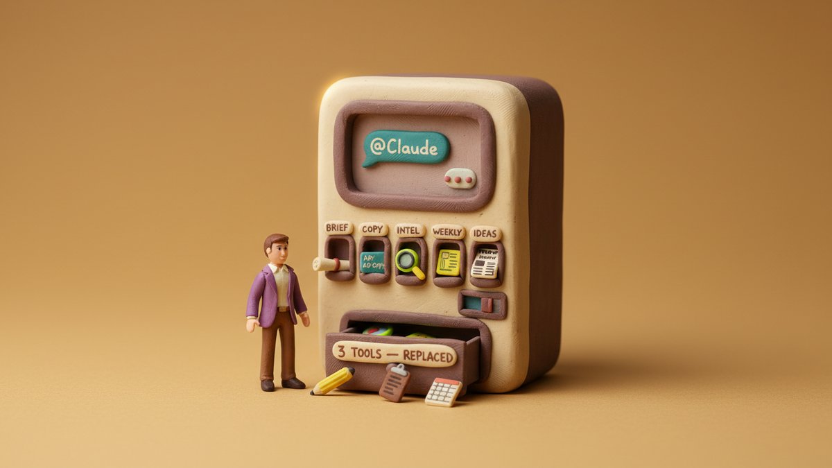 Slack-First Marketing Agent: 5 Prompts That Replace 3 Tools