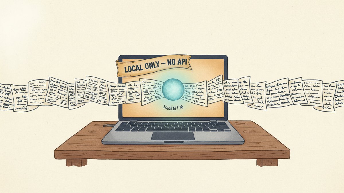 Run SmolLM Locally as Your Private Content Rewriter: No API Bill, No Data Leak